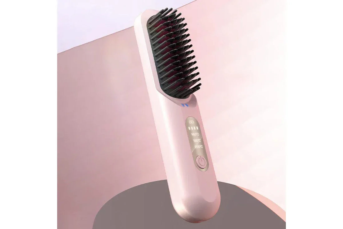 Smooth Glow Hair Straightening Comb